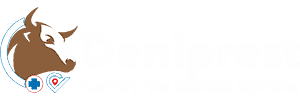 logo deniprest alb